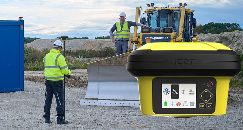 Leica iCON gps 160 Key Visual